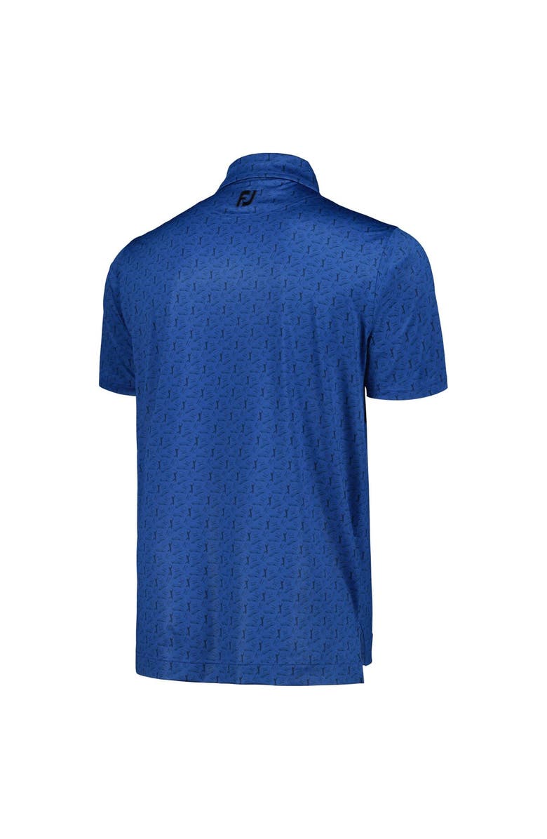 FOOTJOY Men's FootJoy Navy THE PLAYERS Allover Print Polo, Alternate, color, Navy