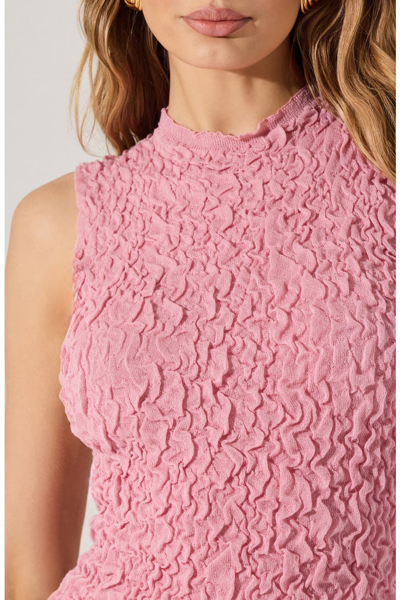 Scrunch Body-Con Dress, Alternate, color, PEONY PINK