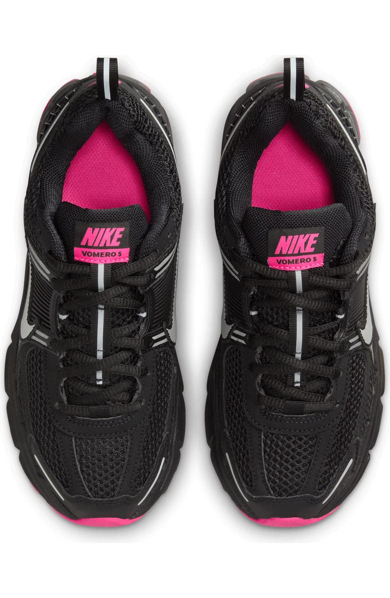 Nike Kids' Vomero 5 Sneaker, Alternate, color, Black/ Anthracite/ Pink