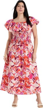 June + Vie Smocked Bubble Dress