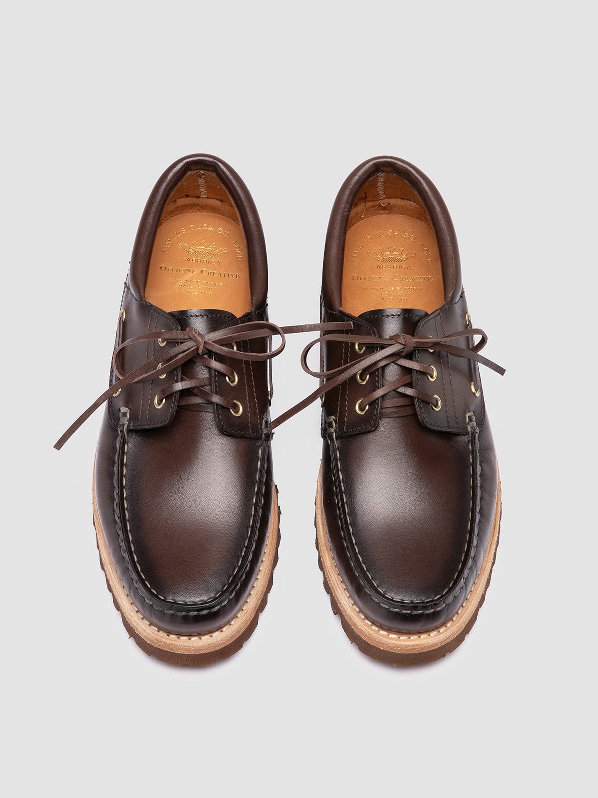 Heritage Flexi 001 Leather Boat Shoes, Alternate, color, Brown