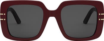 DIOR 'DiorSignature S11I Square Sunglasses | Nordstrom
