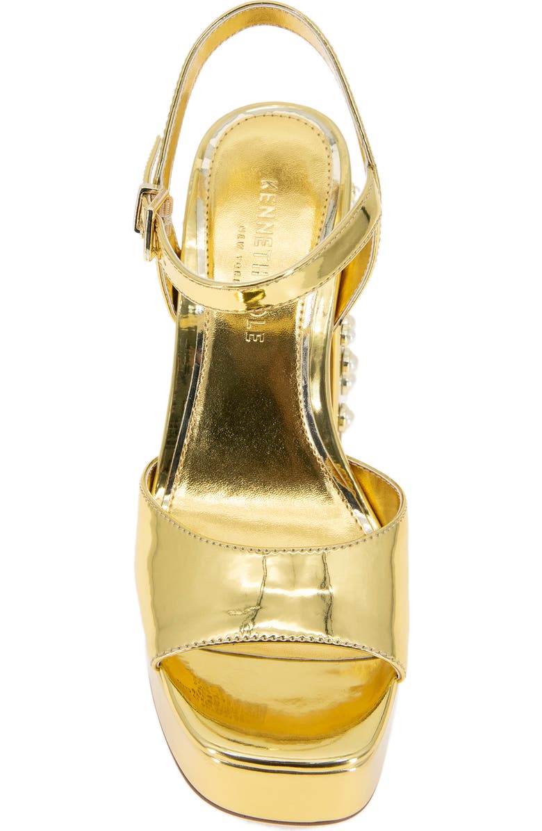 Kenneth Cole Dolly Pearls Block Heel Sandal, Alternate, color,