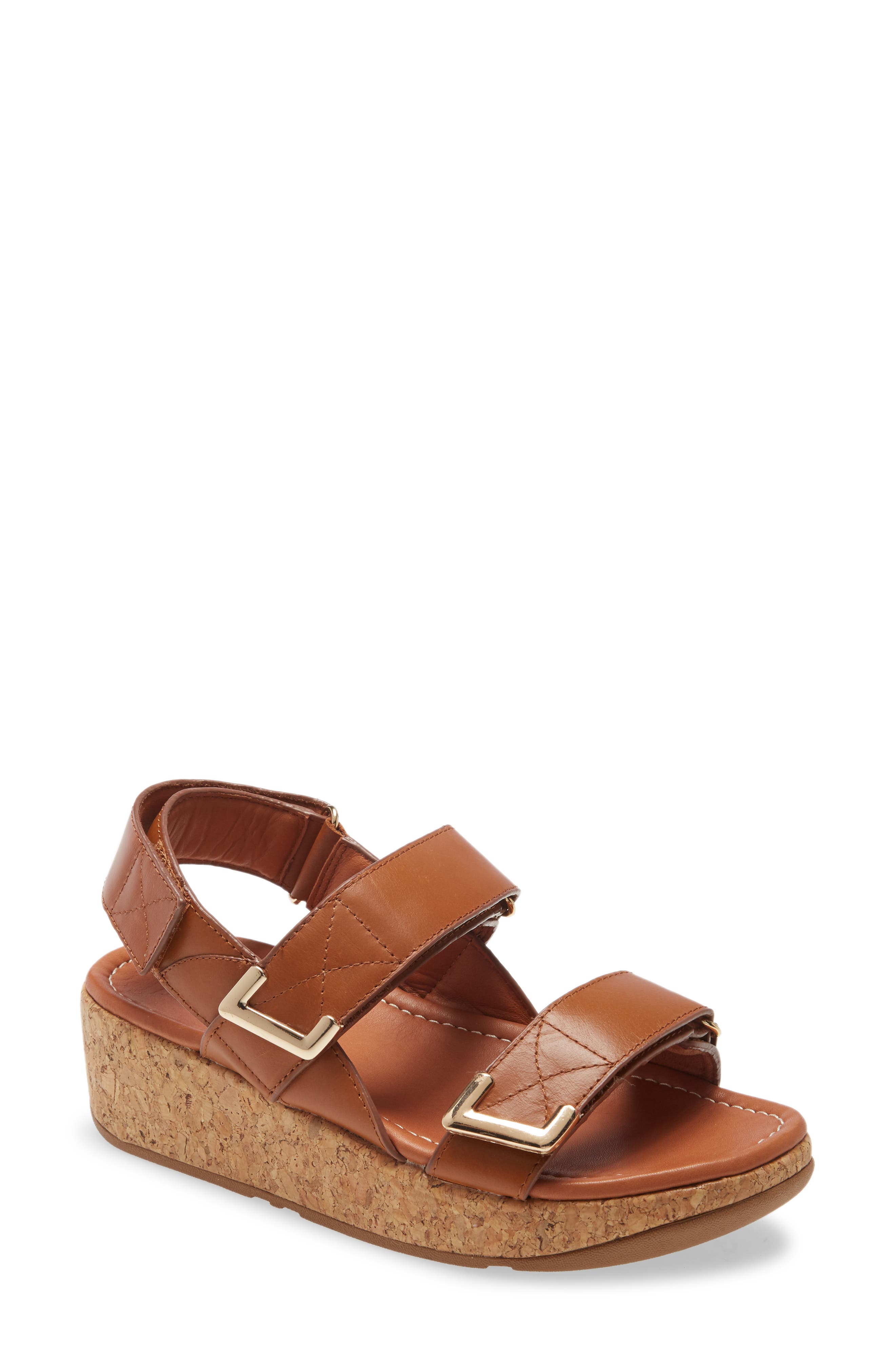 FitFlop Remi Platform Wedge Sandal, Main, color, 