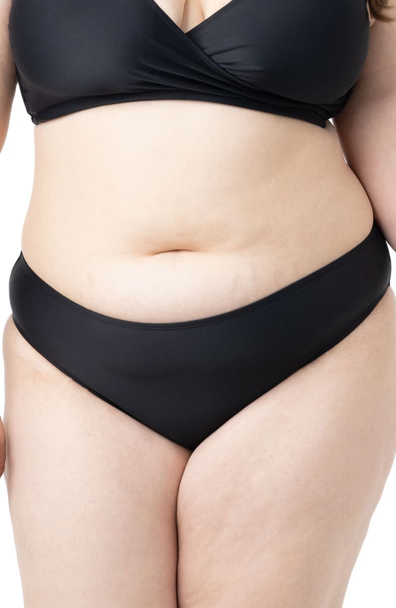 Kindred Bravely Low Rise Maternity/Postpartum Bikini Bottoms, Main, color, 