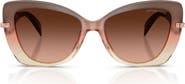 Michael Kors Atlanta 55mm Gradient Butterfly Sunglasses
