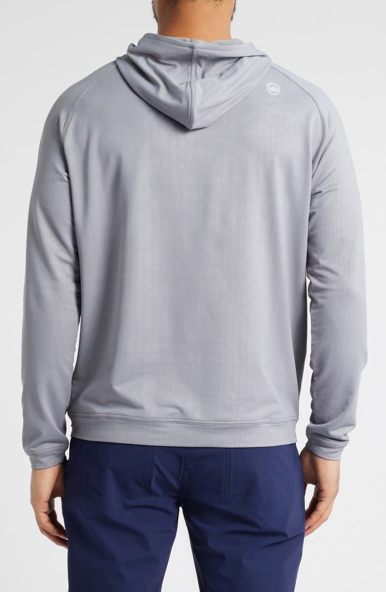 Peter Millar Pine Camo Performance Hoodie, Alternate, color, Oslo Grey