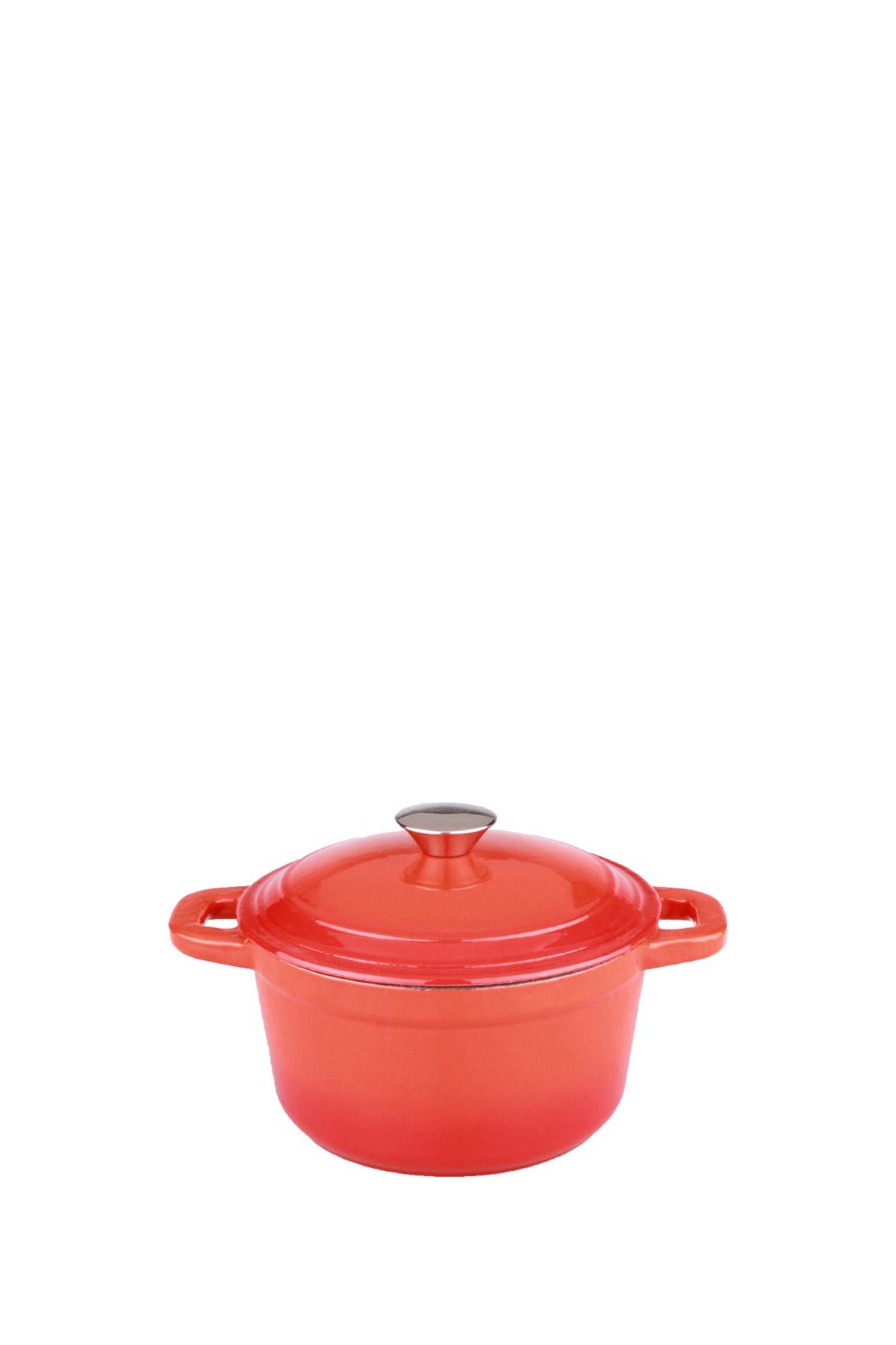 BergHOFF 3 Qt Cast Iron Covered Stockpot - Orange