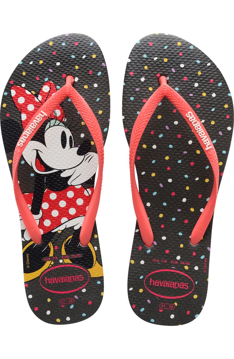 Havaianas Havianas Slim Disney Magic Minnie Flip Flop, Main, color,