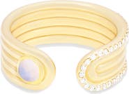 Campbell + Charlotte Found Cabochon Open Ring