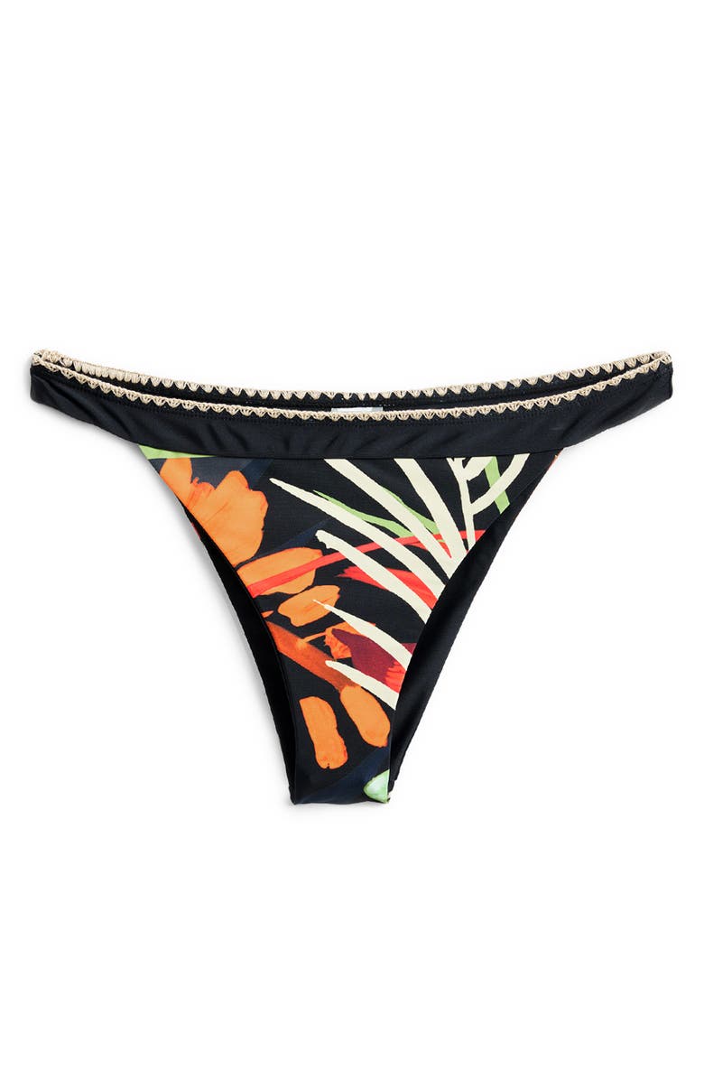 Desigual Bikini Bottoms, Alternate, color, Black