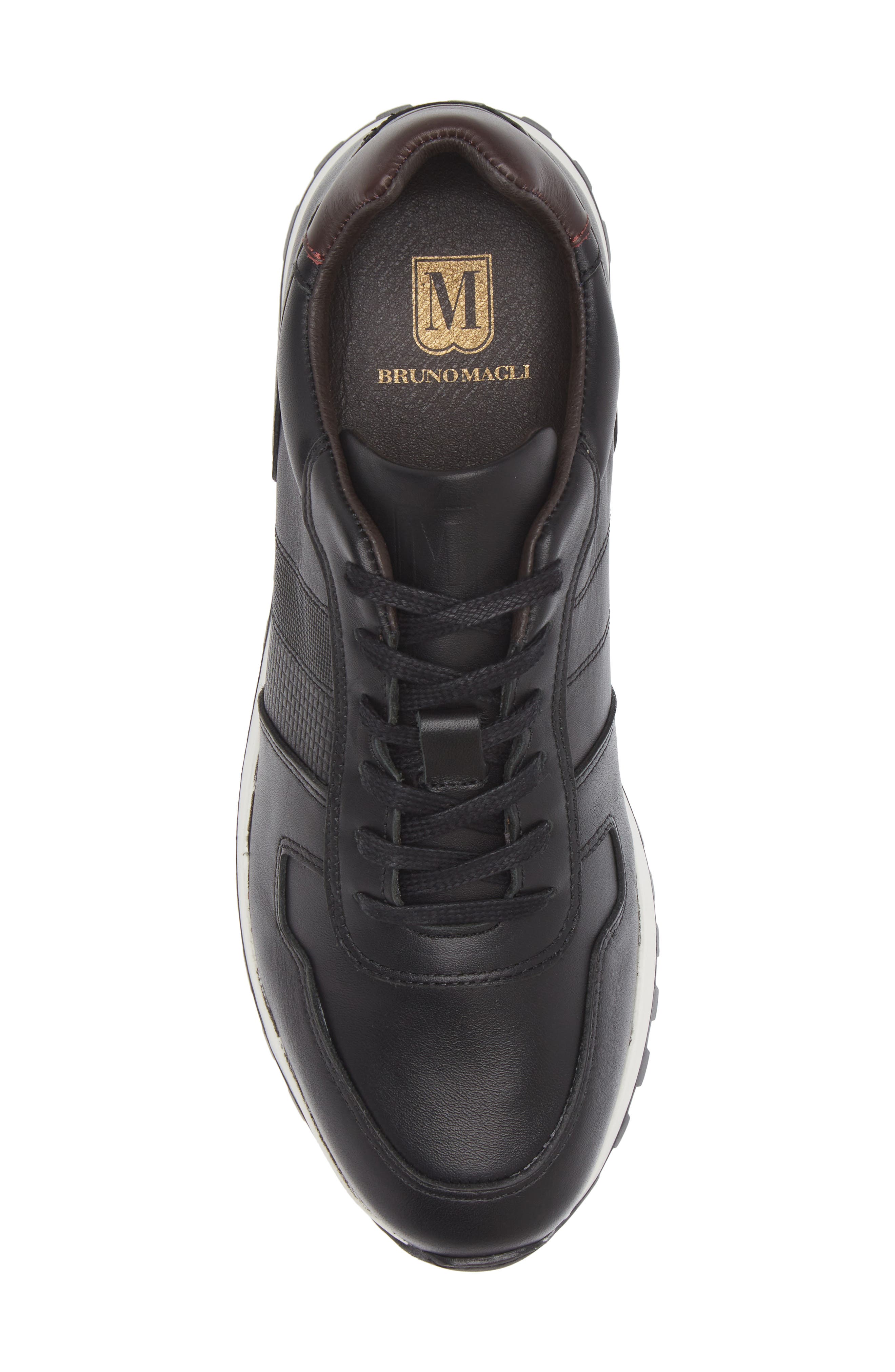 Bruno Magli Sesto Sneaker, Alternate, color, Black