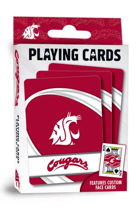 Washington State Cougars Playing Cards