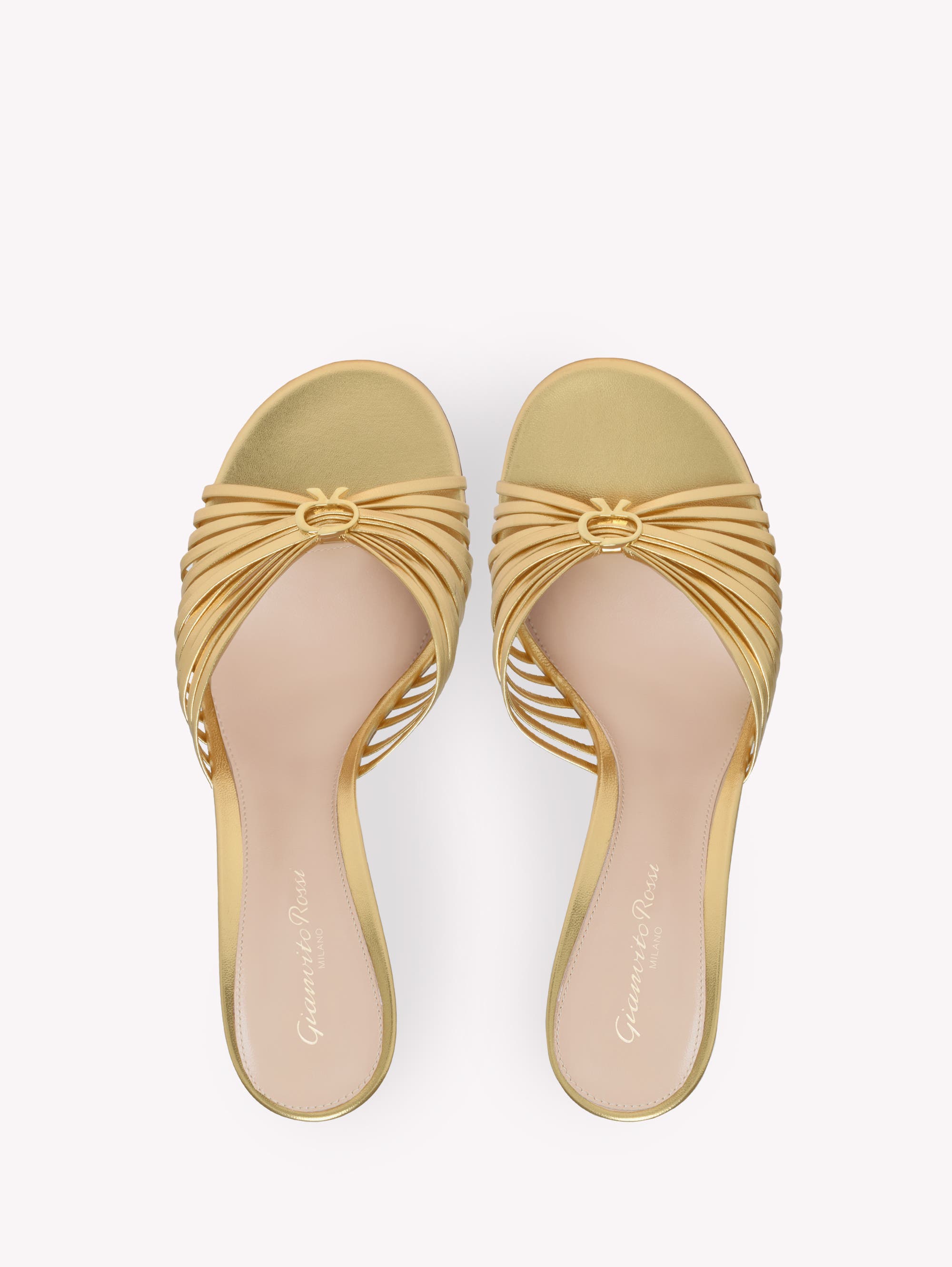 Gianvito Rossi Vyna Sandals, Alternate, color, Brown Nappa