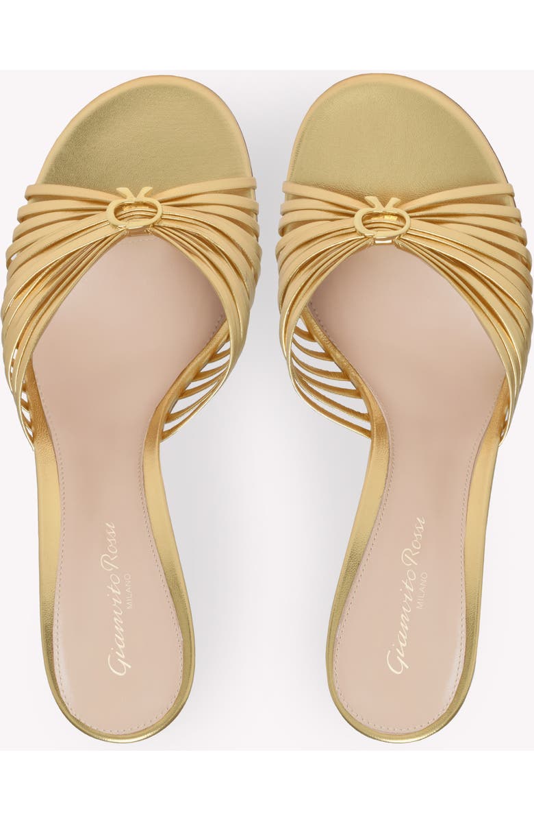 Gianvito Rossi Vyna Sandals, Alternate, color, Brown Nappa