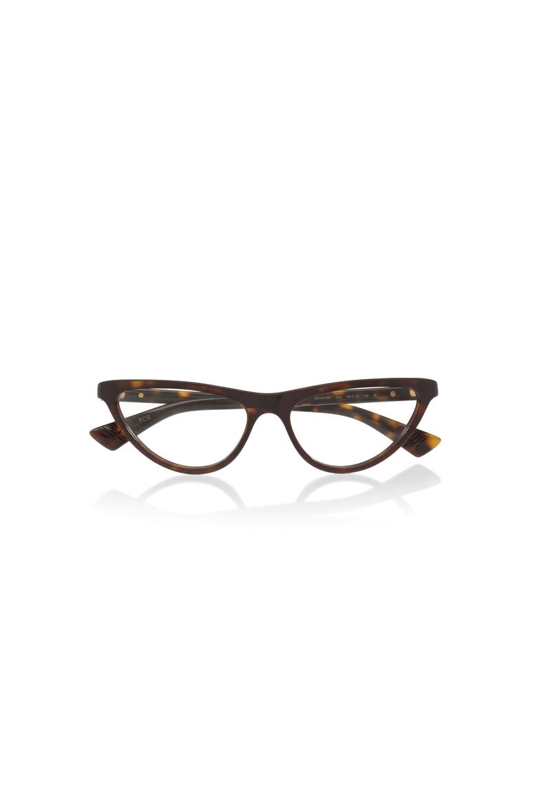 55mm Cat Eye optical glasses, Alternate, color, Tortoise