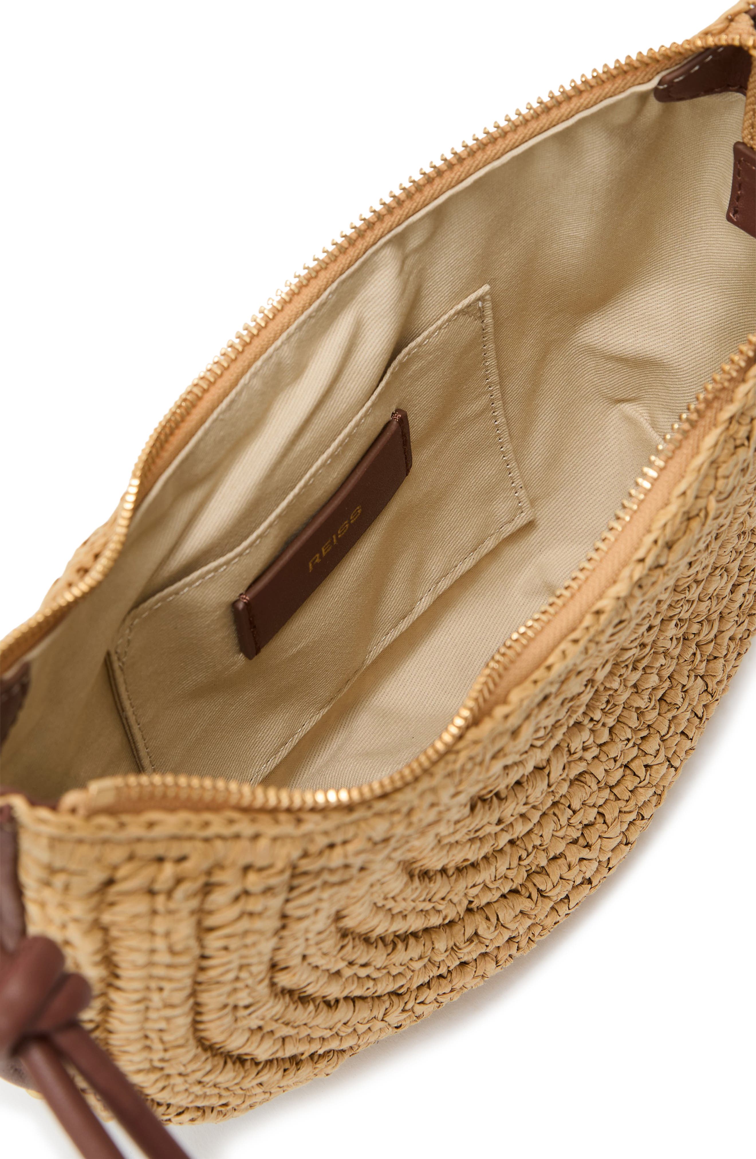 Reiss Harriet Woven Shoulder Bag, Alternate, color, 