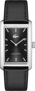 Lacoste Santiago Leather Strap Watch