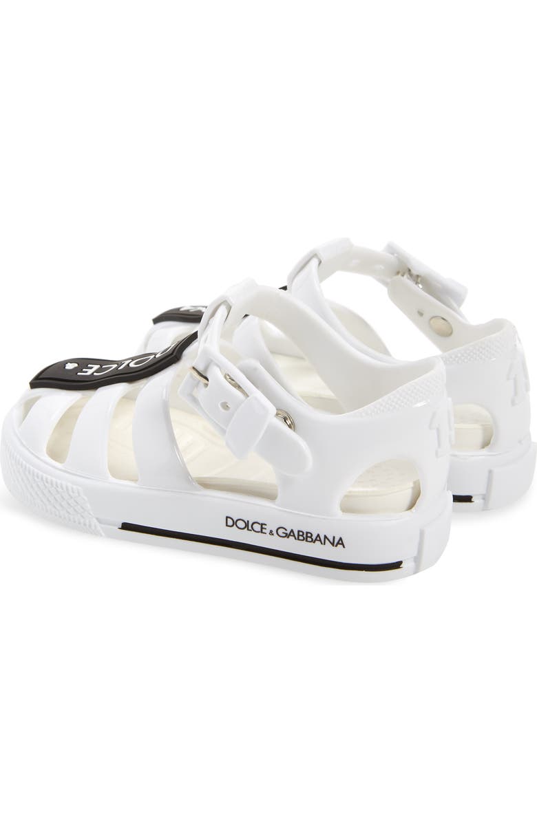 Dolce&Gabbana Jelly Fisherman Sandal, Alternate, color,