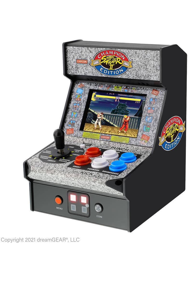 Dgunl3283 Street Fighter Ii Micro Player, Main, color, Multicolor
