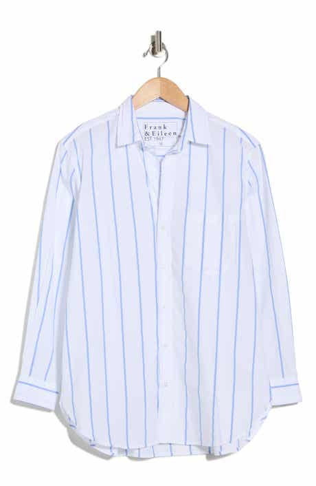 Frank & Eileen Joedy Boyfriend Stripe Button-Up Shirt
