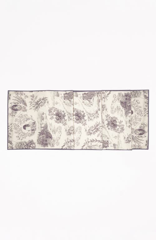 Bond & Grace The Heroines Table Linens Set In Purple