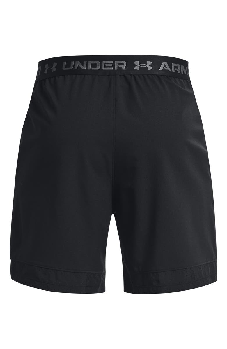 Under Armour UA Vanish Woven 6-Inch Athletic Shorts, Alternate, color, 001 Black