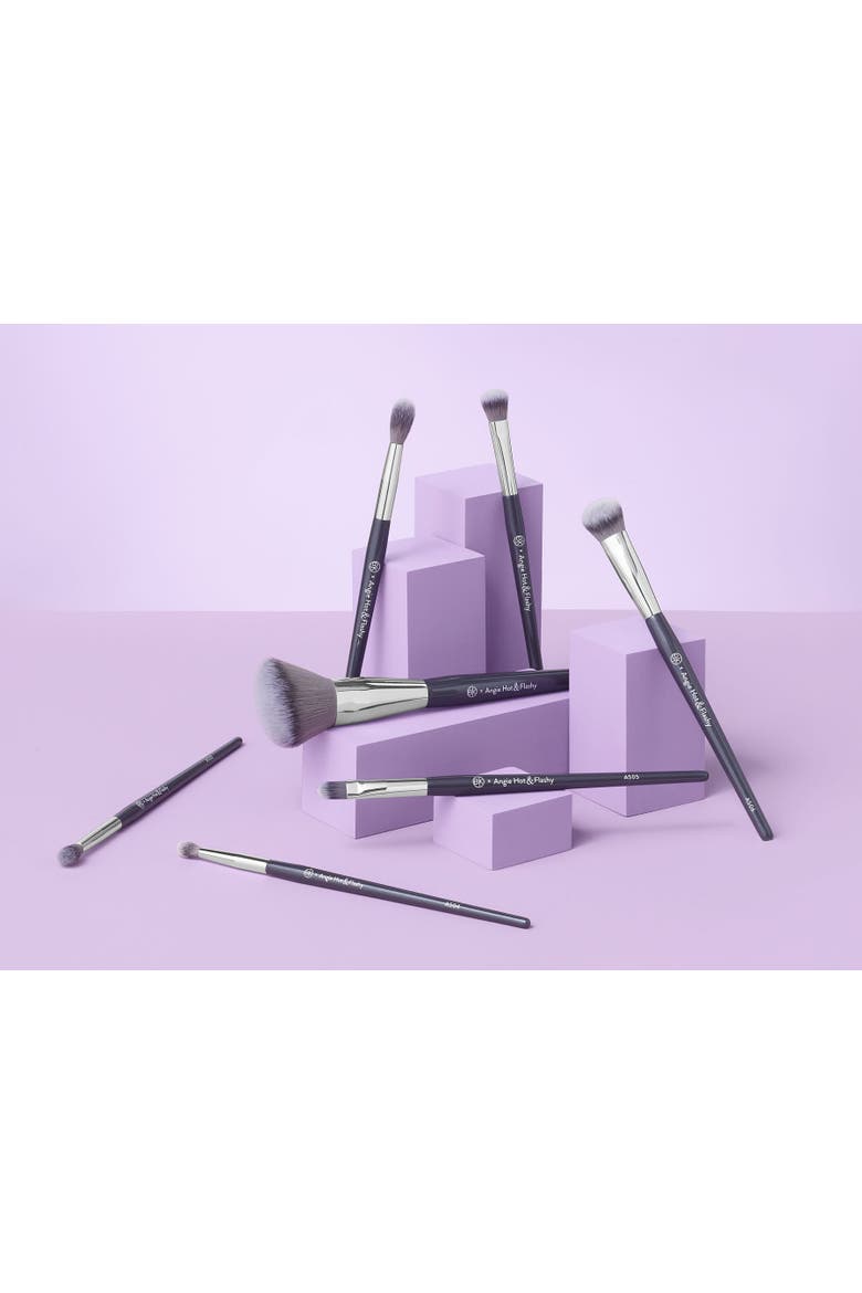 Angie Hot & Flashy Brush Set, Alternate, color, Grey