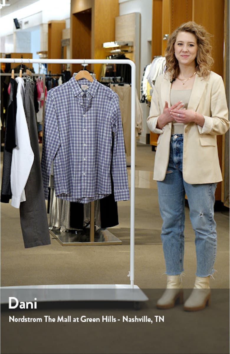 The Movement Plaid Button-Up Shirt, sales video thumbnail