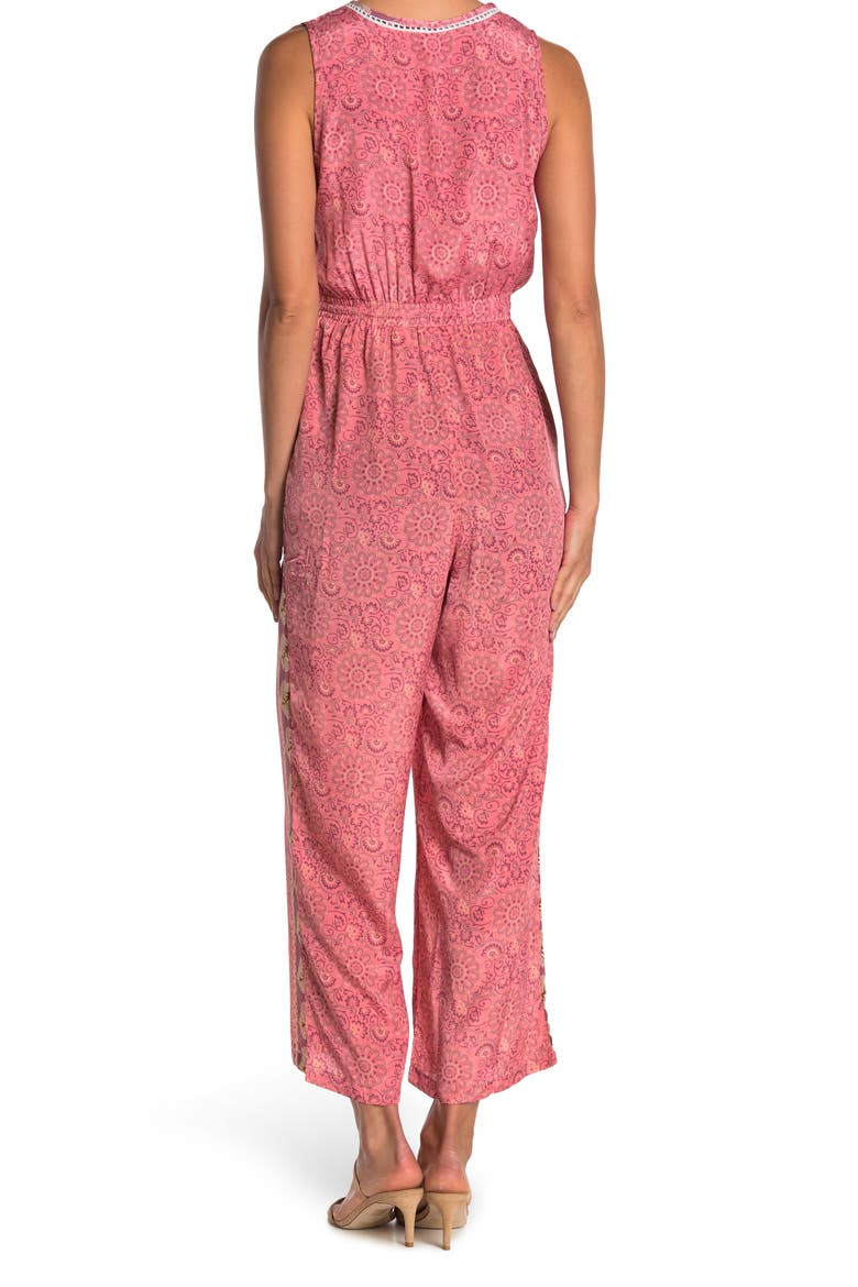 Love Maze Jumpsuit, Alternate, color, PINK