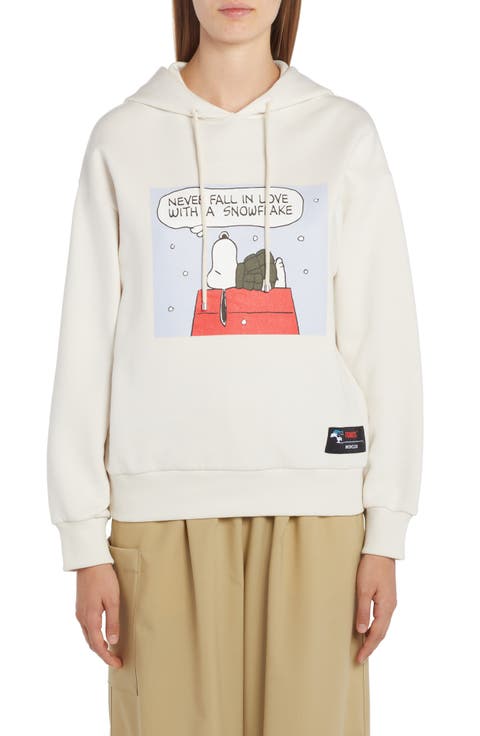 x Peanuts® Snoopy Snowflake Graphic Hoodie