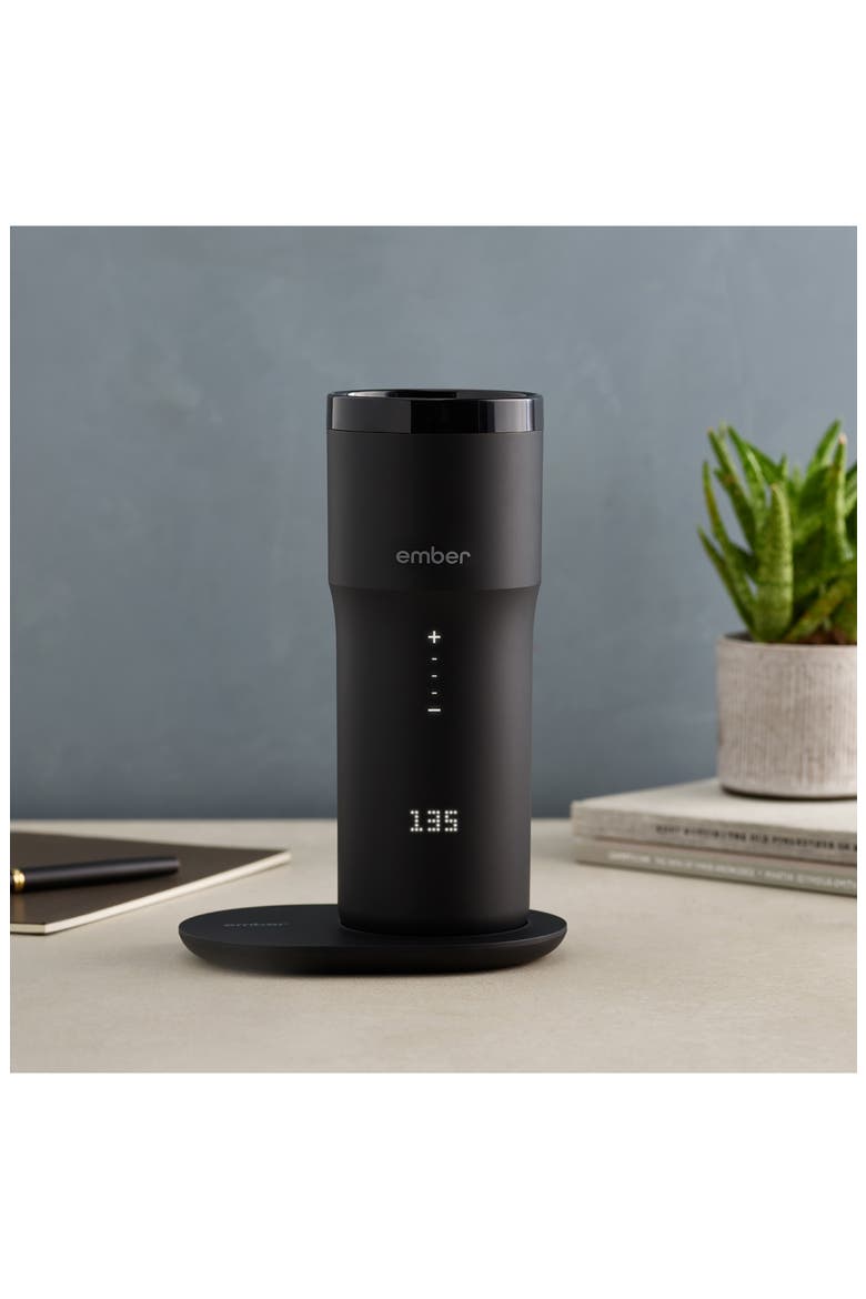 Smart Travel Mug 2, Alternate, color, BLACK