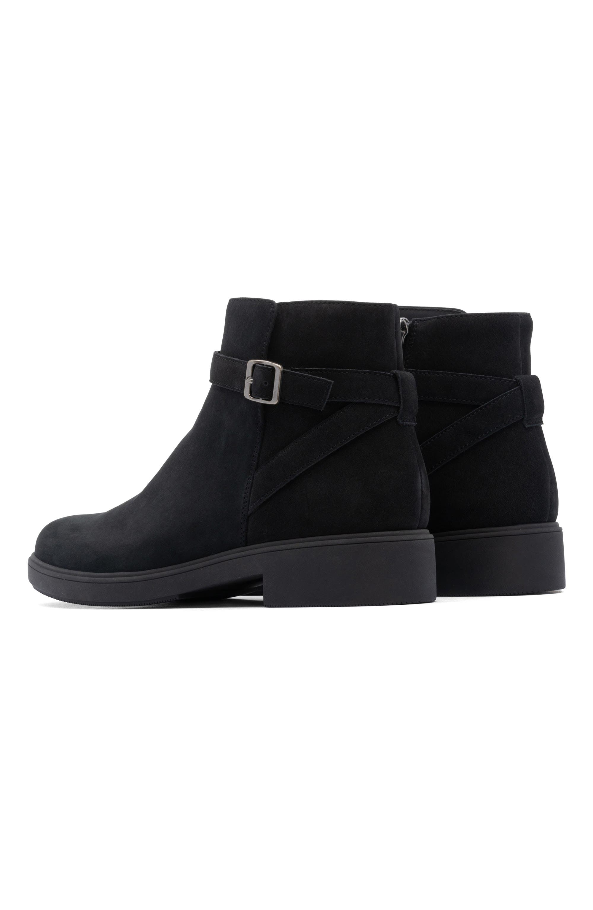 ABEO Compass Buckle Boot, Alternate, color, Black Nubuck - Metatarsal