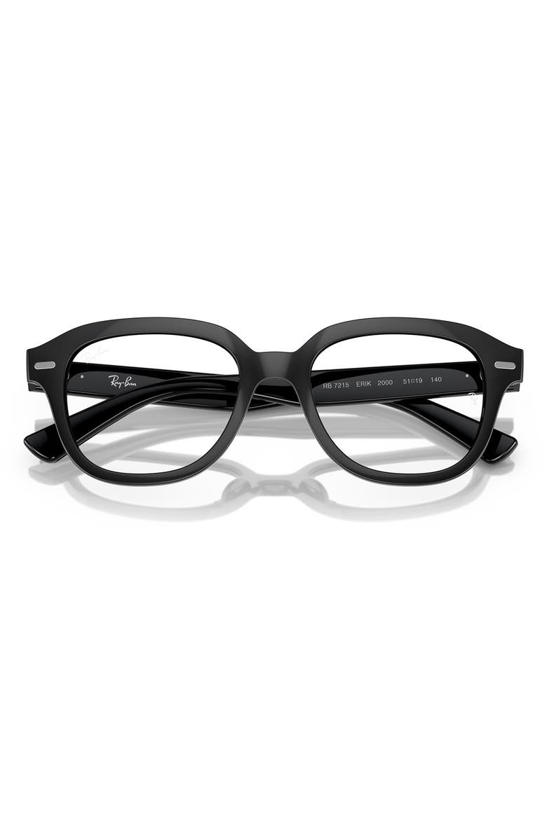 Ray-Ban Erik 51mm Square Optical Glasses, Alternate, color,
