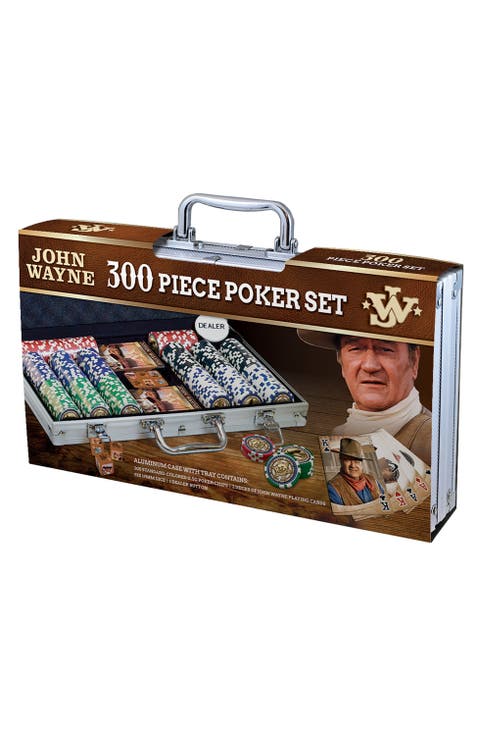 John Wayne 300 Piece Poker Set