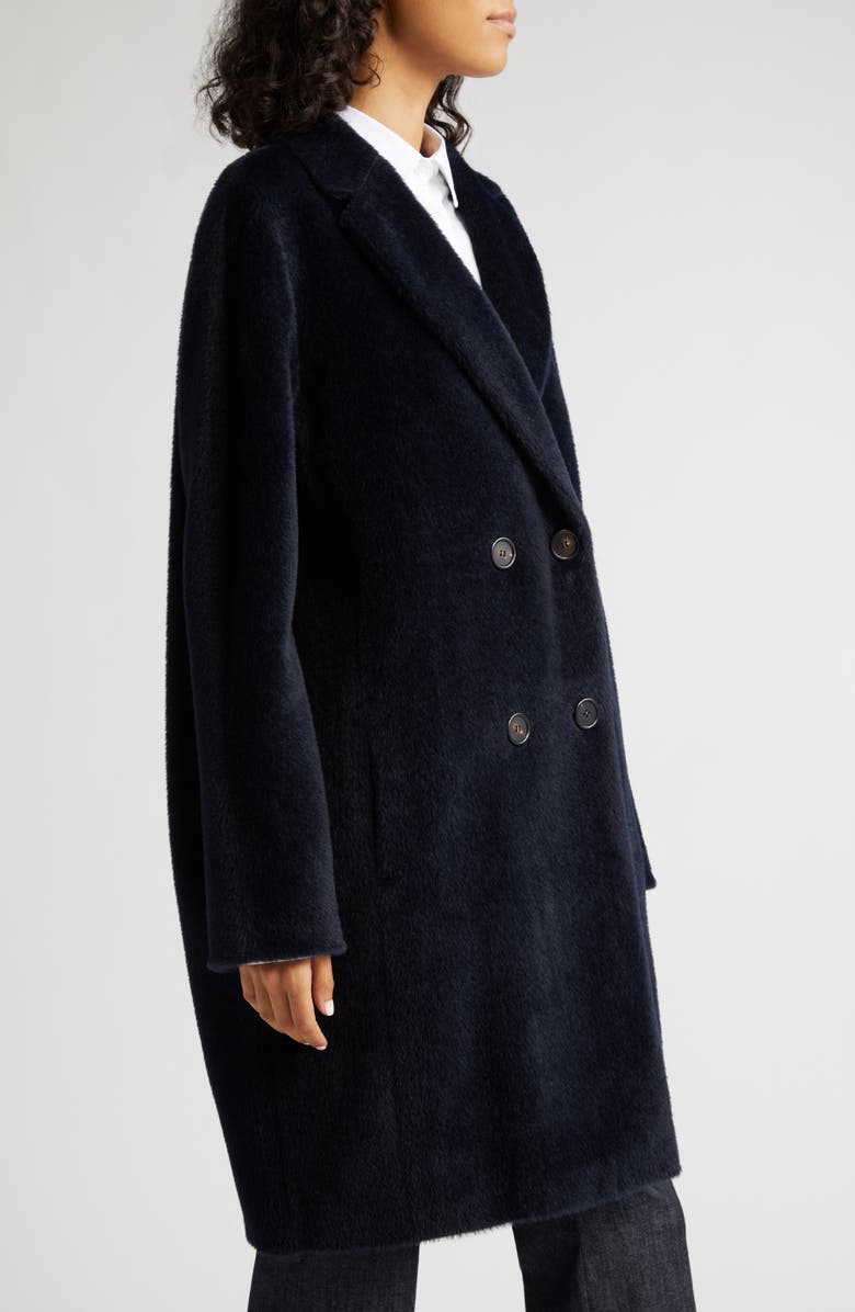 Max Mara Roseto Alpaca & Wool Coat, Alternate, color,