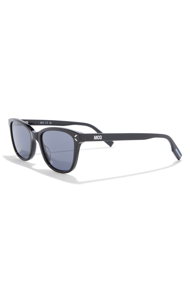 MCQ 51mm Cat Eye Sunglasses, Alternate, color, Black Black Grey