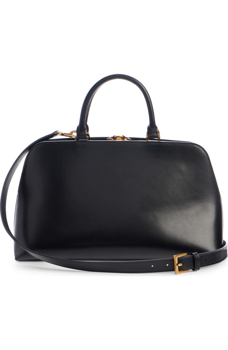 Saint Laurent Sac de Jour Leather Duffle Bag, Alternate, color,