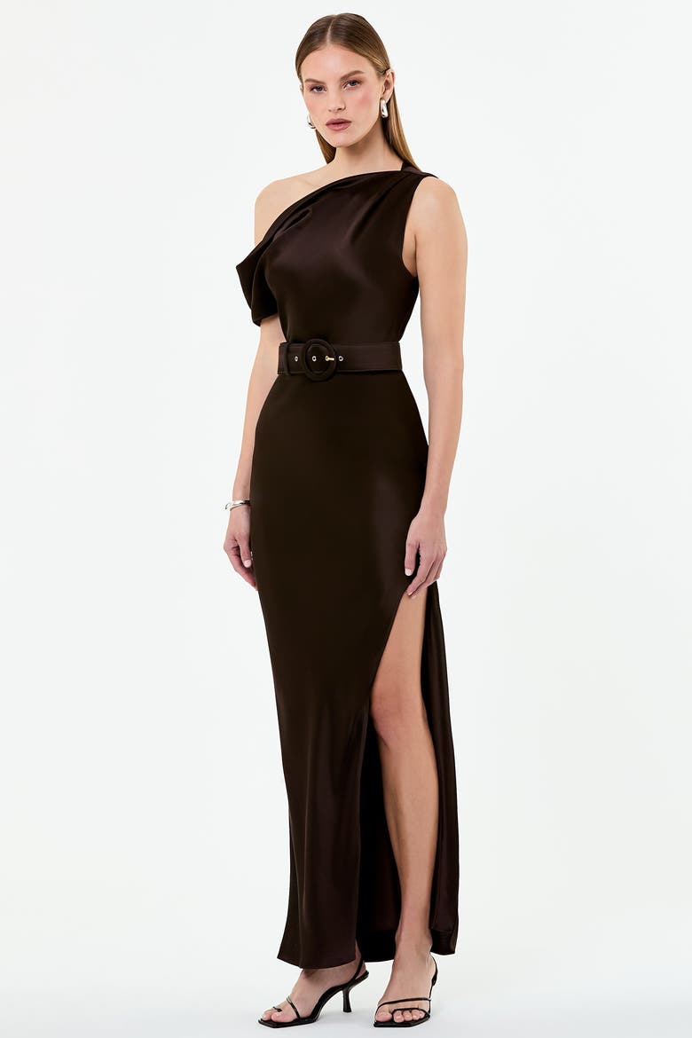 Eartha Dress, Alternate, color, CACAO