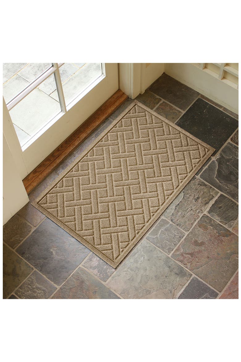 WaterHog® Lattice Floor Mat, Alternate, color, CAMEL
