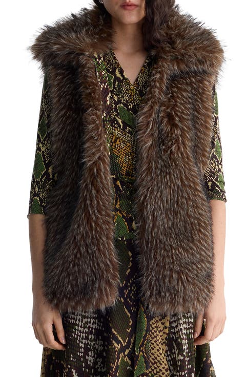 Malin Faux Fur Vest