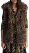 Diane von Furstenberg Malin Faux Fur Vest