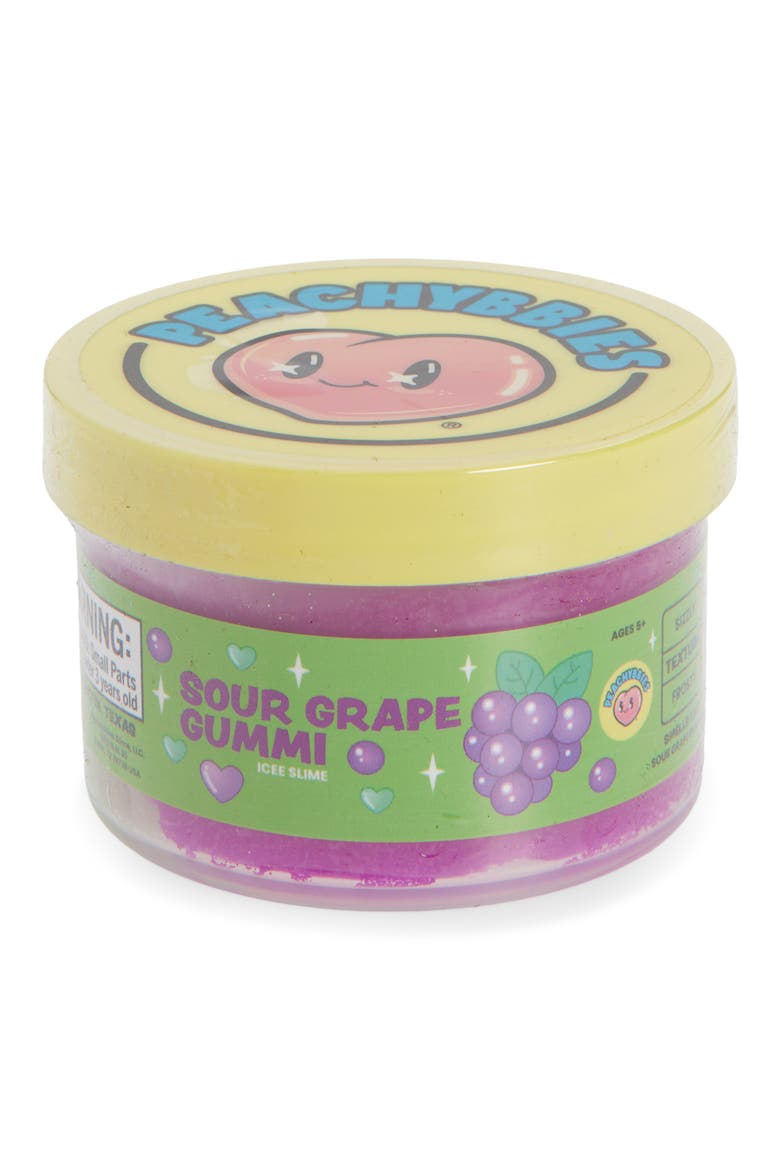 Sour Grape Gummi Icee Slime, Main, color, MULTI