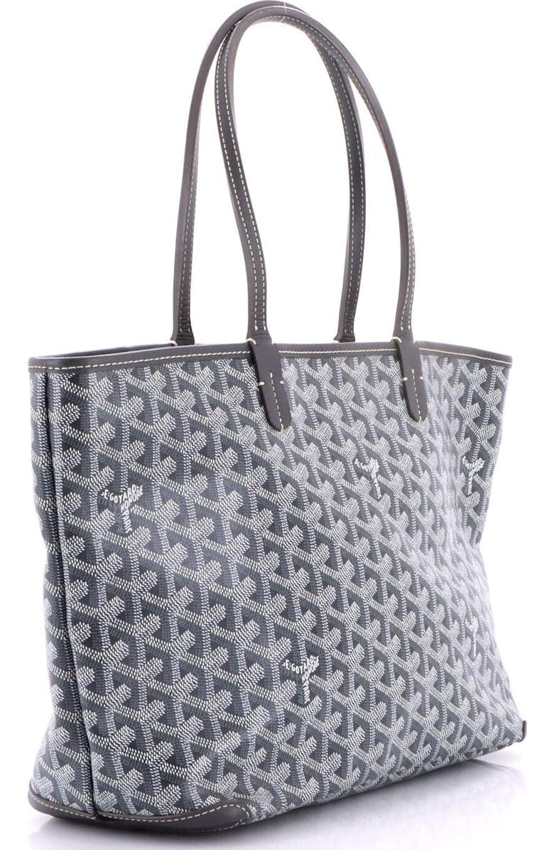 Pre-Owned Goyard Artois Tote Coated Canvas PM, Alternate, color, Gray