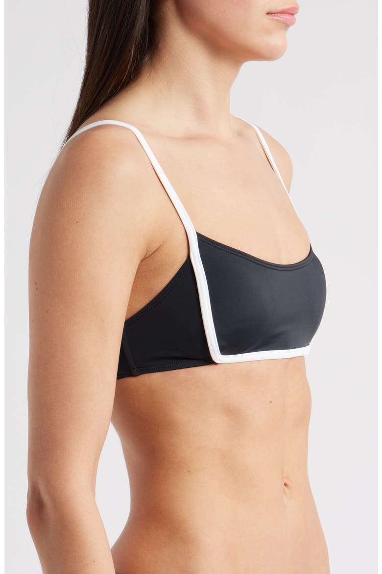 Kierra Bikini Top, Alternate, color, BLACK/ BRIGHT