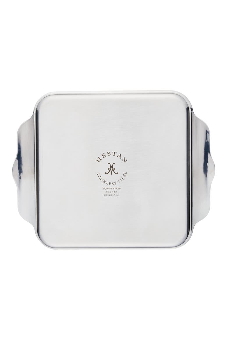 OvenBond Stainless Steel Square Baking Pan, Alternate, color, STAINLESS STEEL