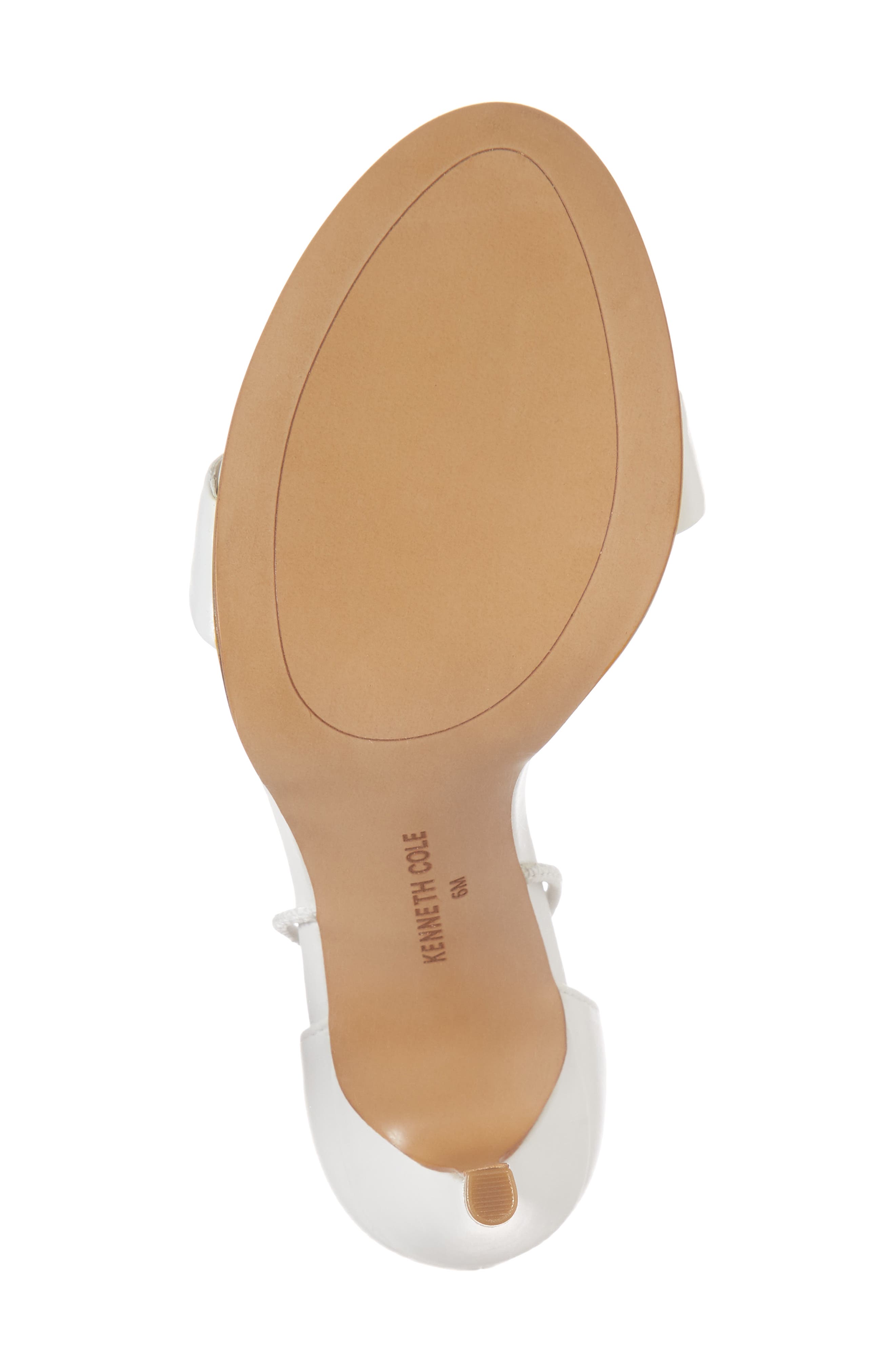 Berry Wraparound Sandal, Alternate, color, WHITE LEATHER