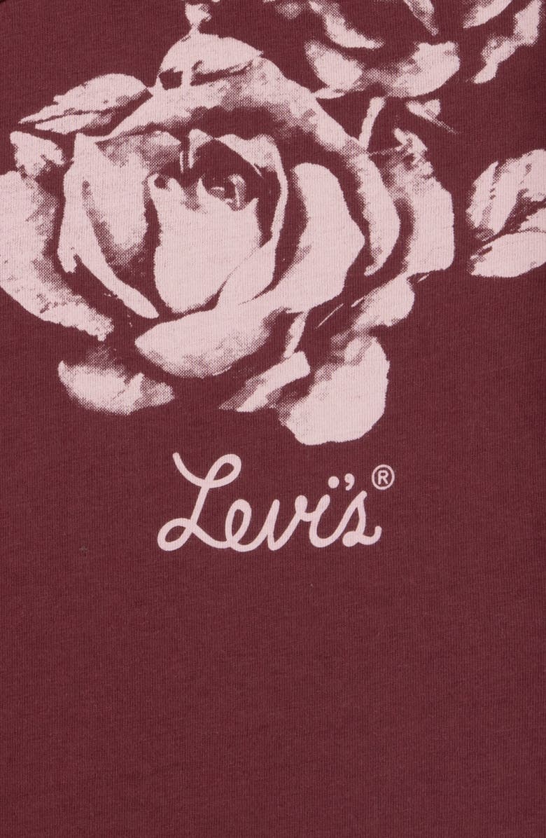 Levi's<sup>®</sup> Kids' Print Oversize Tee, Alternate, color, Chocolate Truffle