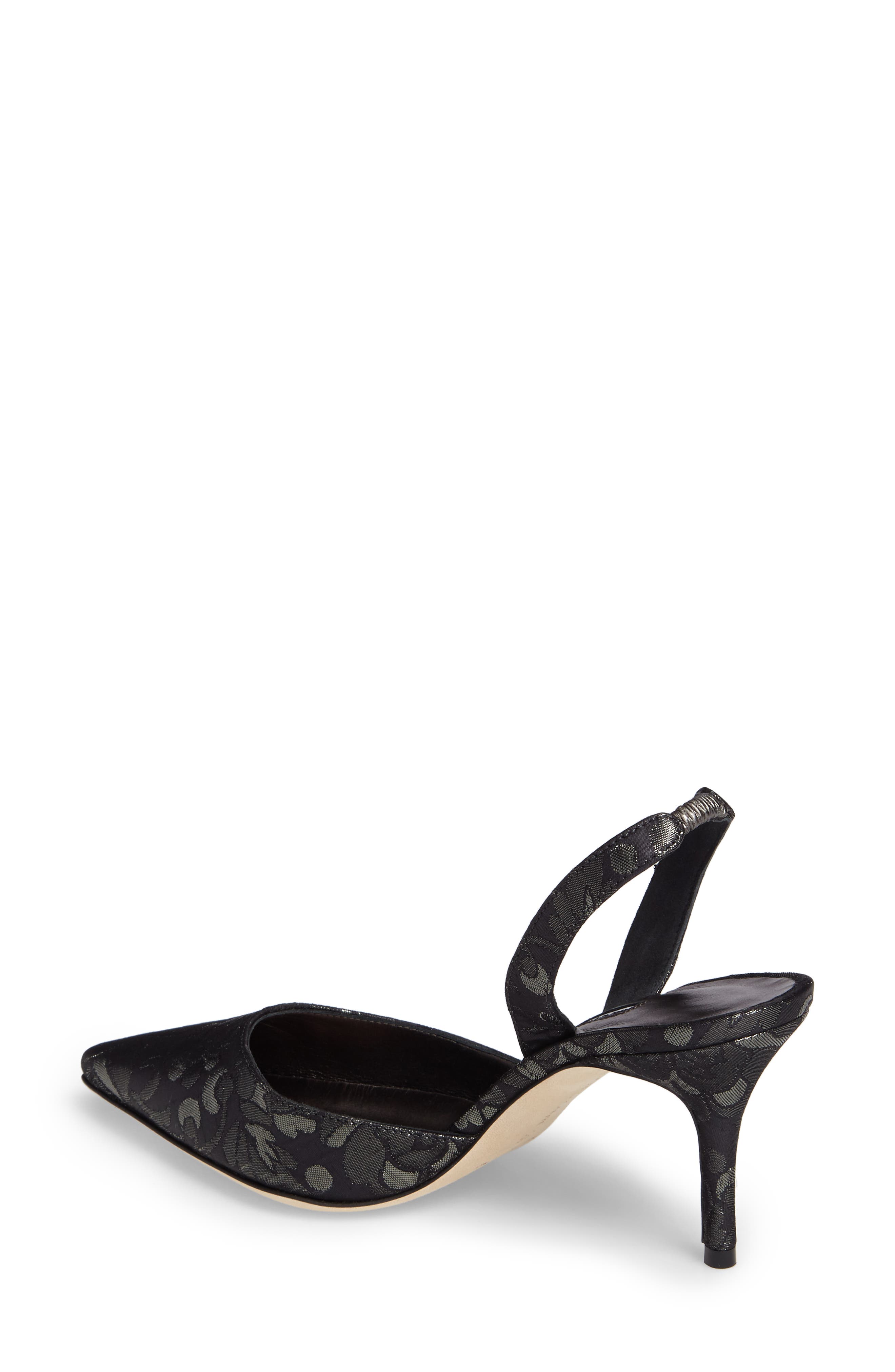 Manolo Blahnik Carolyne Slingback Pump, Alternate, color, 