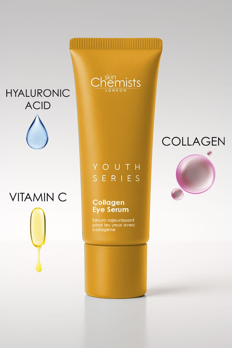 Collagen Eye Serum 15ml for Loss of Firmness, Anti-Aging, Alternate, color, White